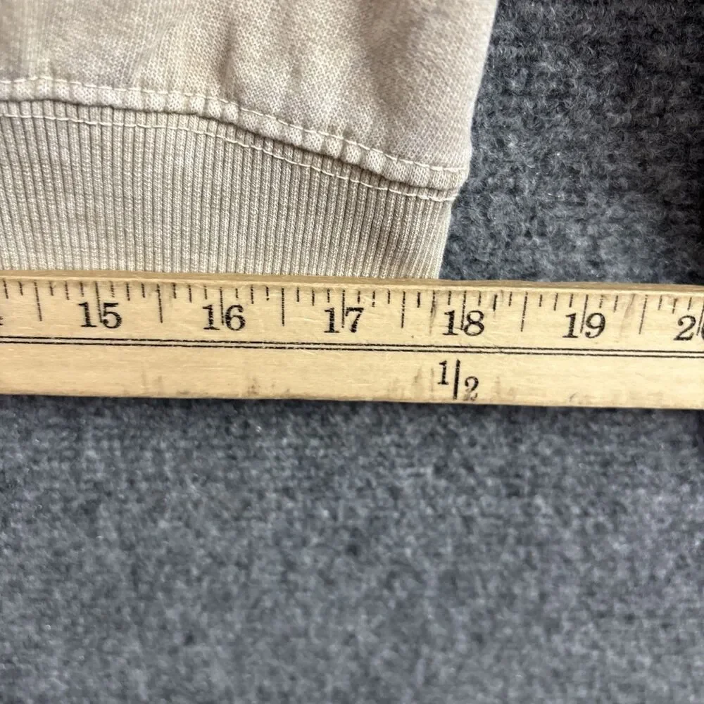 Coors Sweatshirt Mens Size M Beige Hoodie The Original Cowboy - Picture 7 of 11
